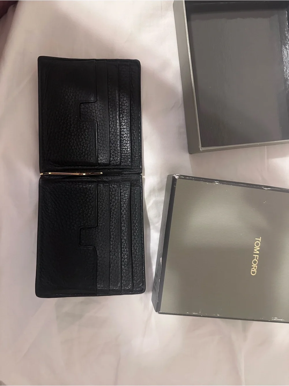 Tom Ford grained leather